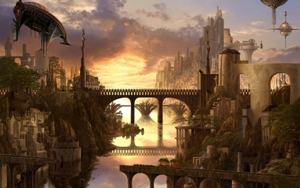 bridges fantasy art cities_wallpaperswa.com_47